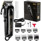 Máquina De Cortar Cabelo Wahl Magic Clip Cordless Black Profissional Lançamento 2 Anos De Garantia