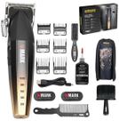 Máquina De Cortar Cabelo Wmark NG-2038 Profissional Com Vários Acessórios D