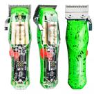 Máquina De Cortar Cabelo Wmark Ng-208 Transparente/Verde - Bivolt