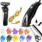 Maquina De Cortar Cabelos Philco Profissional 18w Regulagem Inox Cortador 10 Pentes 0 a 25mm Barbeador