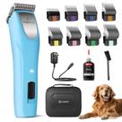 Máquina de cortar cães FuzzyFix Professional Grooming de 2 velocidades sem fio