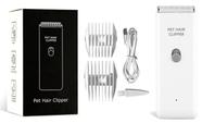 Máquina de cortar cães Tileon Quiet Lavável USB Recarregável Branca