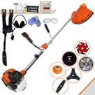 Máquina de Cortar Grama À Gasolina Terra GR520XP 52cc 2,5HP 6500rpm Ideal Para Todos os Tipos de Trabalhos Completa C/ Lâminas 2 Pontas, 3 Pontas, 6 Pontas, 40 Dentes, 80 Dentes e Carretel Nylon + EPI