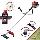 Máquina de Cortar Grama Anmax CG430P TB À Gasolina 2T 43cc 2HP 9.000rpm Roçadeira Profissional Lateral de Alta Performance Com Carretel de Nylon e Lâmina 2 Pontas + ÓLEO TOYAMA 2 TEMPOS