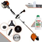 Máquina de Cortar Grama Lateral À Gasolina Terra GRHB430 Bipartida 43cc 1,7HP Roçadeira Com 5 Opções de Cortes, Carretel Nylon + 4 Lâminas Extras, Ideal Para Todos os Tipos de Trabalho + ÓLEO STIHL 2T