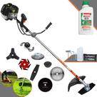 Máquina de Cortar Grama Terra GRH520 52cc 2,5HP Ideal Para Todos os Tipos de Trabalhos Com Facas 2 Pontas, 3 Pontas, 6 Pontas, 40 Dentes, 80 Dentes, Trimmer, Escova de Aço e Carretel + ÓLEO STIHL Máquina de Cortar Grama Terra GRH520 52cc 2,5HP Ideal Para Todos os Tipos de Trabalhos Com Facas 2 Pontas, 3 Pontas, 6 Pontas, 40 Dentes, 80 Dentes, Trimmer, Escova de Aço e Carretel + ÓLEO STIHL