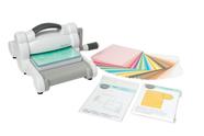 Máquina de Corte e Relevo Sizzix Big Shot Kit Inicial 6" Branco/Cinza