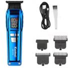 Máquina De Corte Kemei 2796 Masculina Com Display Digital Em Estoque