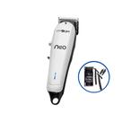 Maquina de corte mega neo cordless chrome usb + kit navalhetes com lâminas descartáveis