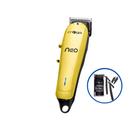 Maquina de corte mega neo cordless gold usb + kit navalhetes com lâminas descartáveis Maquina de corte mega neo cordless gold usb + kit navalhetes com lâminas descartáveis