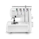 Máquina De Costura Elgin Overlock 2000 Portátil Branca 220v