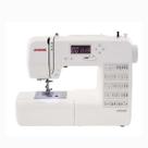 Máquina de Costura Janome 1050DC Bivolt 50 Tipos de Pontos Perfeita Fácil de Usar Visor LCD Costura Criativa Roupas Consetos Ajustes
