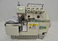 Máquina de Costura Overlock Industrial, 2 Agulhas, 4 Fios, AT/EUT Elétrica, Transp. Simples, Lubrif. Automática, 500W, BC74-5200
