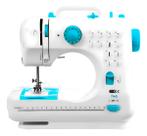 Máquina De Costura Reta Oz Sm1010 Portátil 12 Pontos Branca