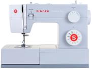 Máquina de Costura Singer Facilita Pro 4411 Portátil Cinza e Branca 127V