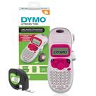 Máquina de etiquetas DYMO LetraTag LT-100H portátil rosa