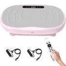 Máquina de exercícios com placa de vibração CITXMOTI Bluetooth Pink