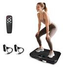 Máquina de exercícios com placa de vibração ROTAI, capacidade de 400 libras