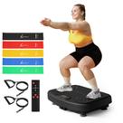 Máquina de exercícios com placa vibratória SoftGym Power Vibrate