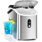 Máquina de fazer gelo Antarctic Star Nugget 34kg/24h com limpeza automática