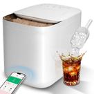 Máquina de fazer gelo de bancada MICHOLY Smart 33lbs/24h branca