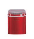 Máquina de fazer gelo Frigidaire EFIC102-RED compacta portátil vermelha 12 kg