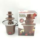 Máquina De Fonte De Chocolate Fondue Maker Aquecido Em 3 Camadas Máquina De Fonte De Chocolate Fondue Maker Aquecido Em 3 Camadas