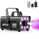 Máquina de Fumaça AGPTEK 500W 2000CFM com 13 Luzes LED