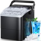 Máquina de Gelo HOMEZAY - 9 Cubos em 6 Minutos - 12kg/Dia
