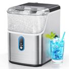 Máquina de gelo Nugget HOMEZAY Pebble Ice 15 kg/dia, autolimpante