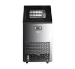 Máquina de Gelo Profissional HQ 45kg Turbo Ice Preta e Inox HQ-HQMGI45 220v