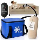 Máquina de Gelo SootheBeam 12QT para Terapia Fria com Almofada para Perna