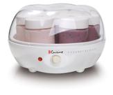 Máquina de Iogurte Elétrica Euro Cuisine YM80 com Potes de Vidro