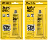 Máquina de Juntas STANLEY High-Temp RTV Silicone - 70ml Vermelha (Pacote com 2)