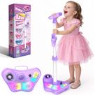 Máquina de Karaokê Delighkidz Bluetooth com 2 Microfones Sem Fio para Crianças