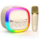 Máquina de karaokê Máquina de karaokê HWWR para crianças com microfones