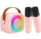 Máquina de karaokê MijiTrio para crianças com microfone Bluetooth Máquina de karaokê MijiTrio para crianças com microfone Bluetooth