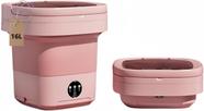 Máquina de Lavar Portátil GRINCHAT 16 L Dobrável Rosa