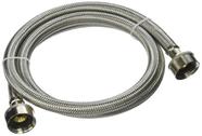 Máquina de lavar roupa Hose Plumb Pak 3/4" x 122 cm de aço inoxidável Máquina de lavar roupa Hose Plumb Pak 3/4" x 122 cm de aço inoxidável