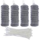Máquina de lavar roupa Lint Traps SUNHE em aço inoxidável x40 Máquina de lavar roupa Lint Traps SUNHE em aço inoxidável x40