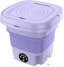 Máquina de Lavar Roupa Portátil, Mini Balde de Lavanderia 6,5L giratória e secadora