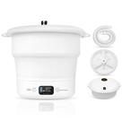 Máquina de Lavar Roupa Portátil SereneLife - Mini 3kg Dobrável Branca