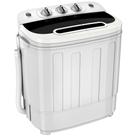 Máquina de lavar roupa ZENY Portable Mini Twin Tub com capacidade de 13 libras