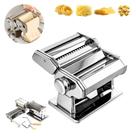 Máquina de Macarrão Caseiro Manual Inox Prepara Ravióli Lasanha Talharim Espaguete Máquina de Macarrão Caseiro Manual Inox Prepara Ravióli Lasanha Talharim Espaguete