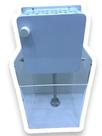 Máquina de Milk Shake CM 2014 com Acrílico e Suporte de Parede - Branca 1200 Watts e 18.000 RPM