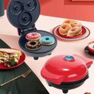 Máquina De Mini Donuts 3 Rosquinhas Antiaderente 110V