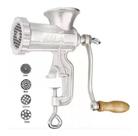 Maquina de moer moedor de carne manual boca 10 - kala + 3 acessórios reforçado