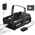 Máquina de neblina BORGOVA 1000W com temporizador, controle remoto 1L