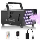Máquina de neblina Redcoutt 600W 2500CFM com 18 LED de 13 cores