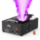Máquina de neblina Warmdance 1500W com 24 luzes de palco LED RGB
